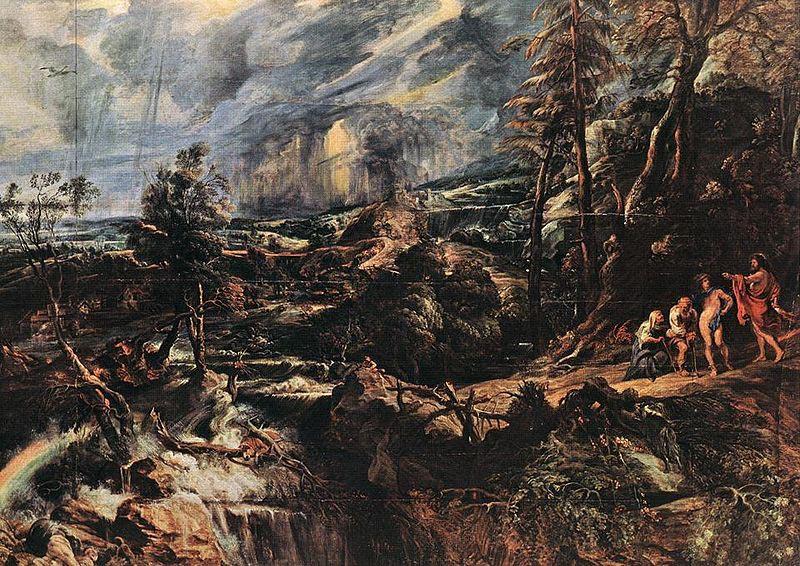 Peter Paul Rubens Stormy Landscape China oil painting art